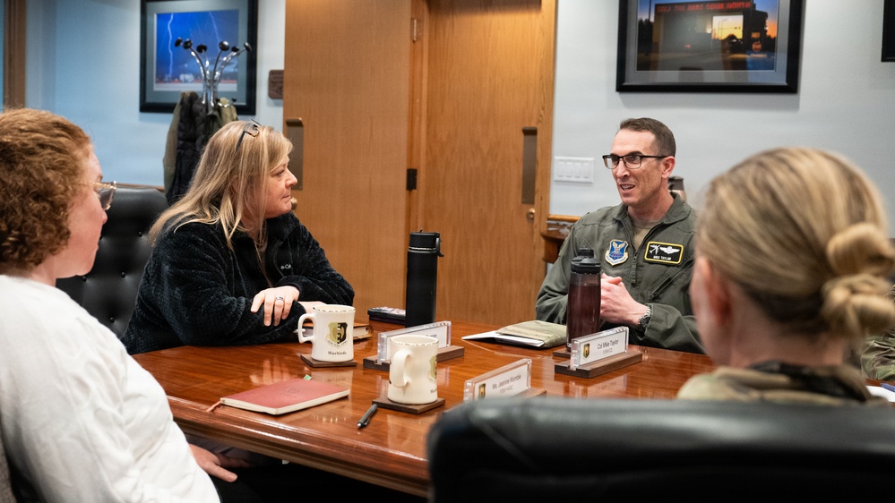 House Armed Services Committee professional staff members visit Minot Air Force Base