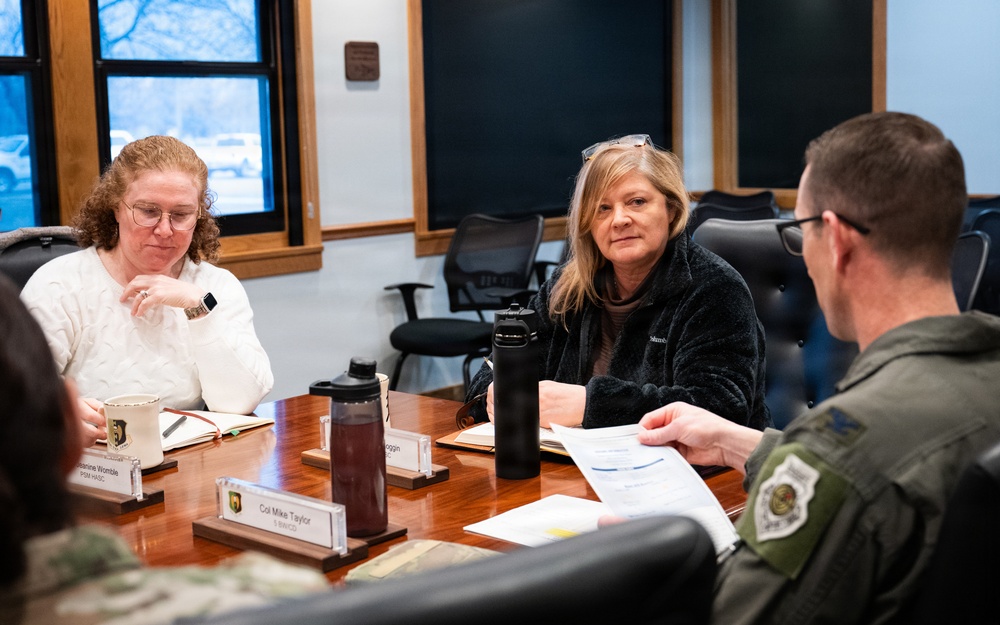 House Armed Services Committee professional staff members visit Minot Air Force Base