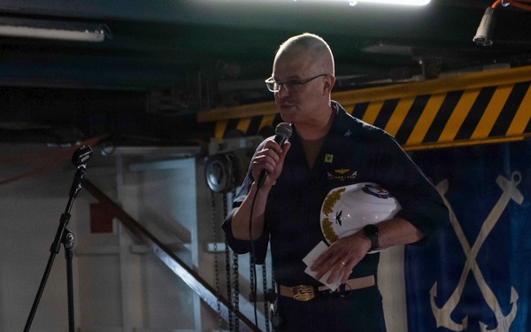 Under Secretary of the Navy Visits Stennis