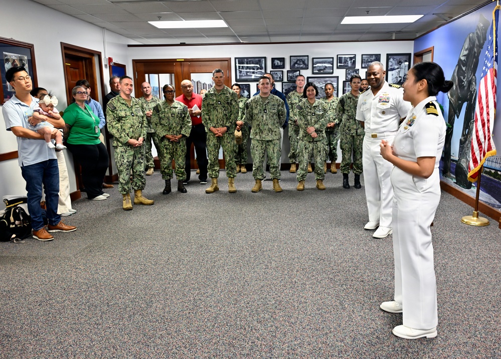Lt. Choe gets promoted