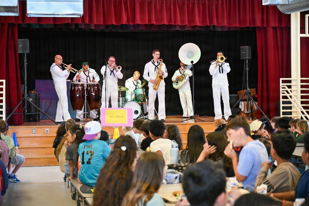 Navy Band Southwest at Foster Elementary School