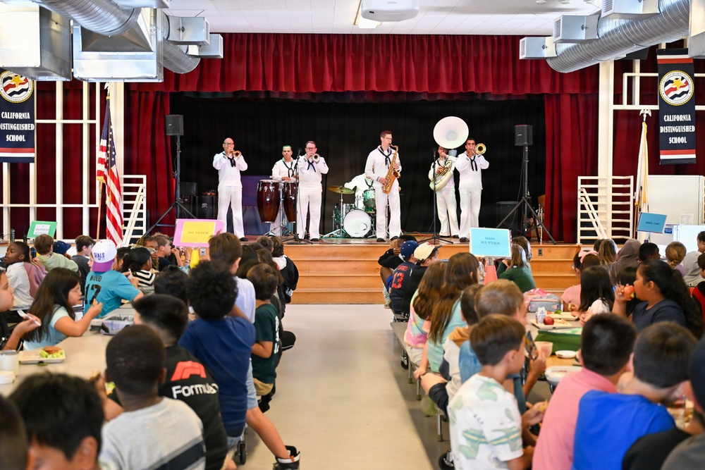 Navy Band Southwest at Foster Elementary School