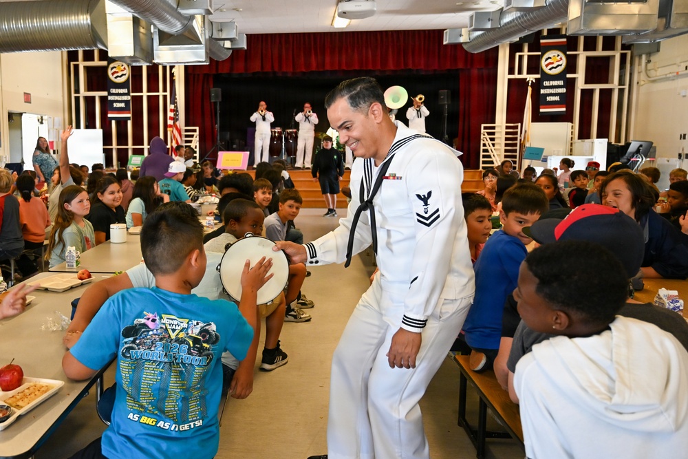 Navy Band Southwest at Foster Elementary School