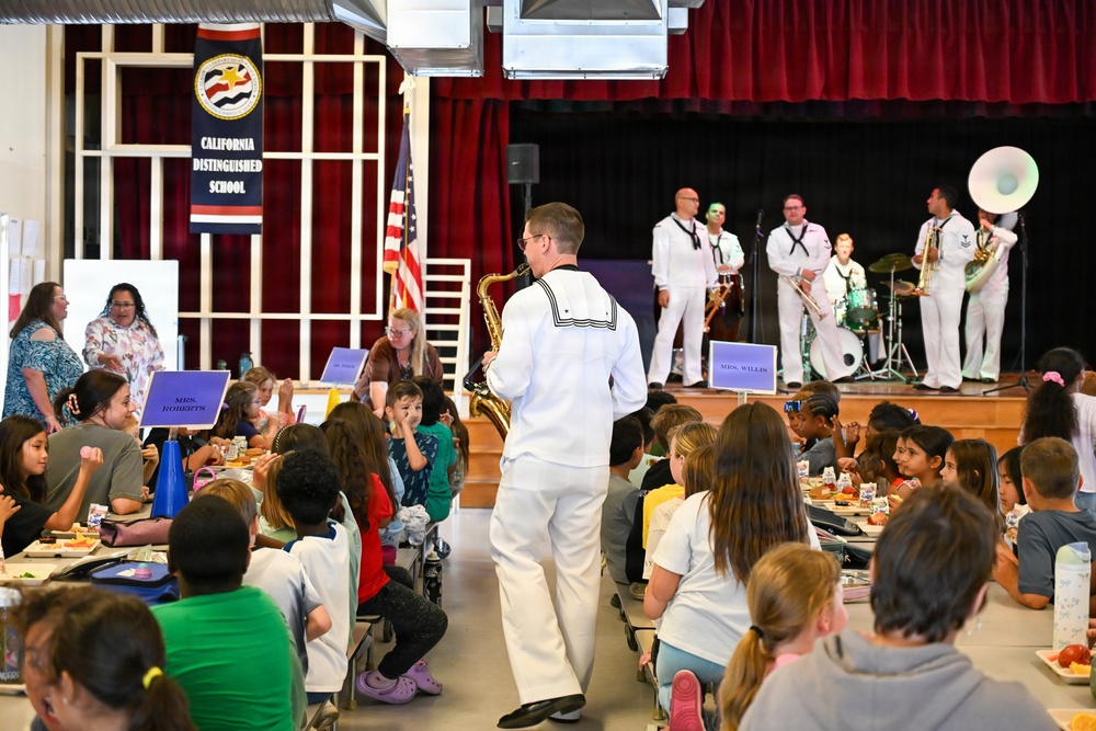 Navy Band Southwest at Foster Elementary School