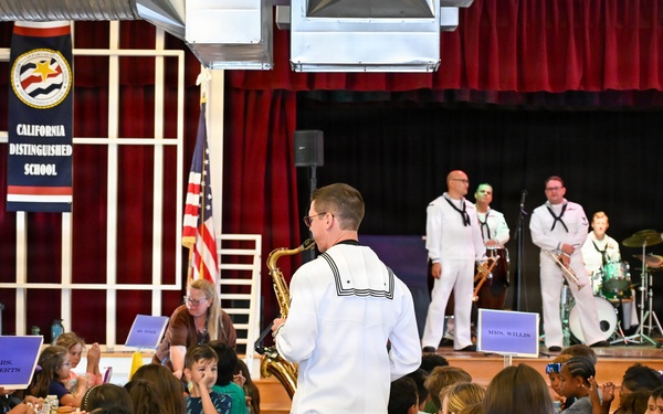Navy Band Southwest at Foster Elementary School
