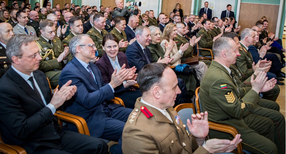 President Nausėda affirms ironclad U.S.-Lithuania defense ties