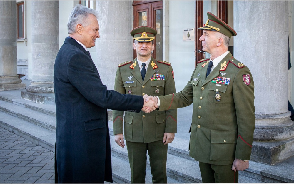 President Nausėda affirms ironclad U.S.-Lithuania defense ties