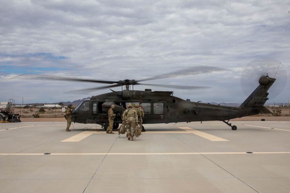 UH-60L Wellton Air Insertion