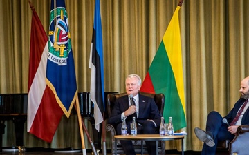 President Nausėda affirms ironclad U.S.-Lithuania defense ties