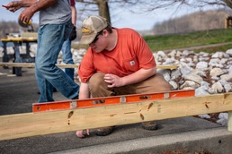 Students build more than a fence at Patoka Lake