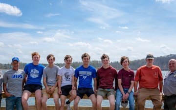 Students build more than a fence at Patoka Lake