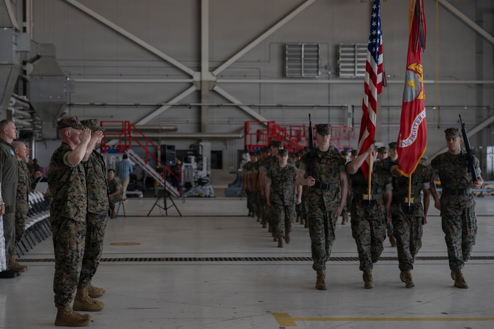 VMFA-251 relief and appointment