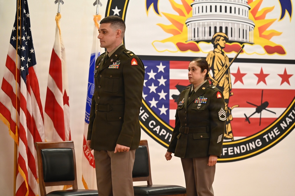 U.S. Army Master Sgt. Rocio J. Reynoso Portal promotion