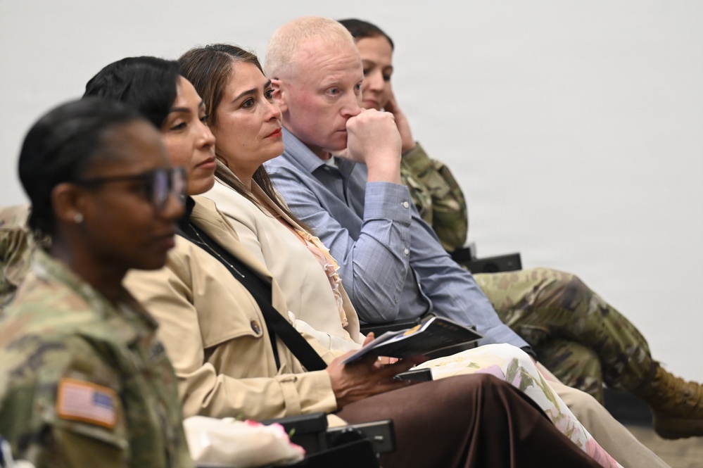 U.S. Army Master Sgt. Rocio J. Reynoso Portal promotion