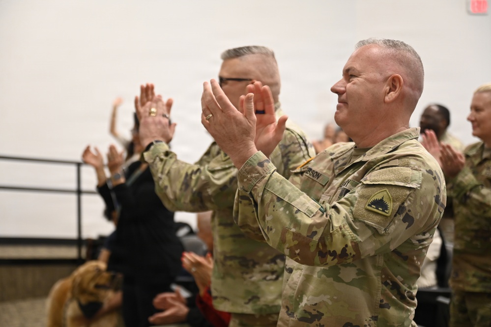 U.S. Army Master Sgt. Rocio J. Reynoso Portal promotion