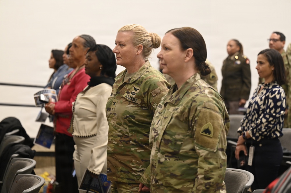 U.S. Army Master Sgt. Rocio J. Reynoso Portal promotion
