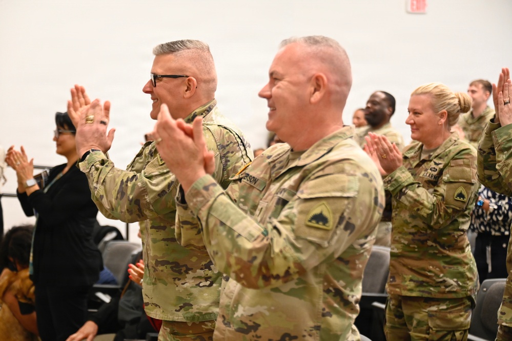 U.S. Army Master Sgt. Rocio J. Reynoso Portal promotion