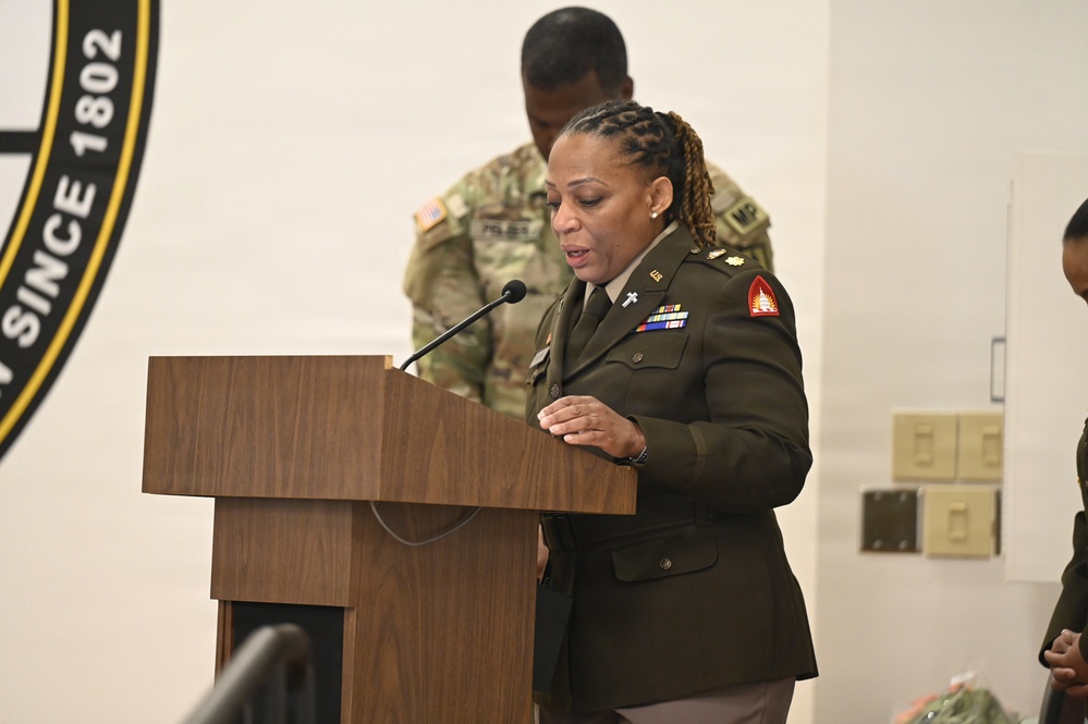 U.S. Army Master Sgt. Rocio J. Reynoso Portal promotion