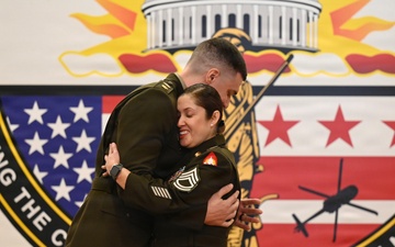 U.S. Army Master Sgt. Rocio J. Reynoso Portal promotion