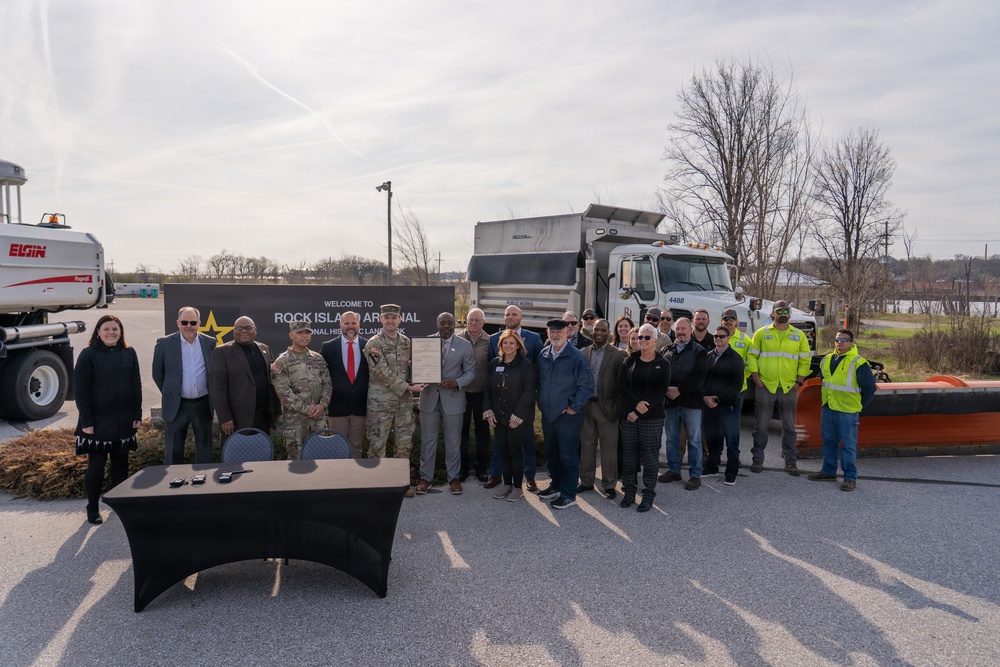 Rock Island and Arsenal Solidify Partnership with Service Agreement