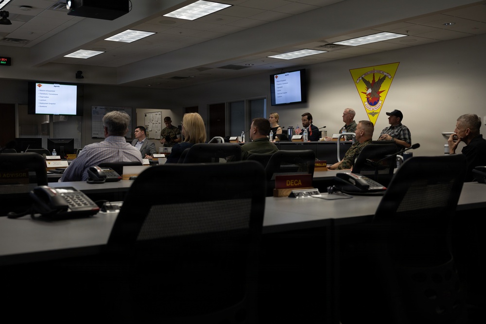 U.S. Sen. Ted Budd staff delegation visits Cherry Point