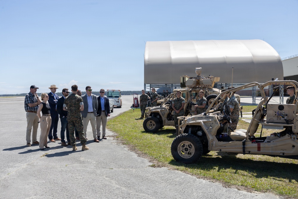 U.S. Sen. Ted Budd staff delegation visits Cherry Point