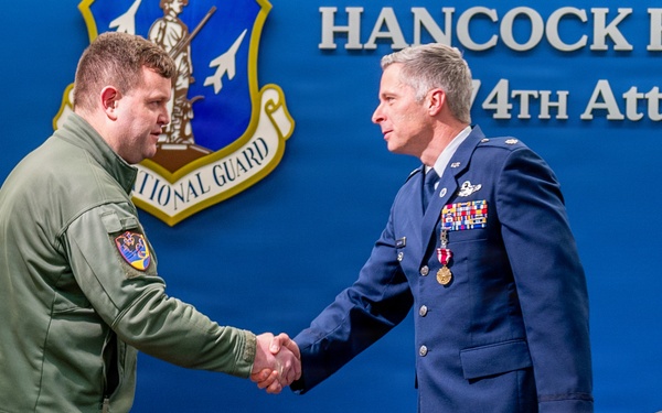 U.S. Air Force Lt. Col. Mark Browning Retires After 20 Years of Military Service