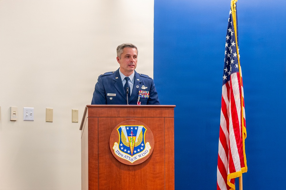 DVIDS - Images - U.S. Air Force Lt. Col. Mark Browning Retires After 20 ...