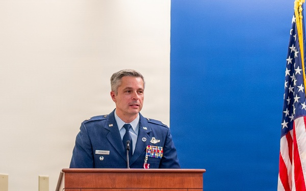 U.S. Air Force Lt. Col. Mark Browning Retires After 20 Years of Military Service