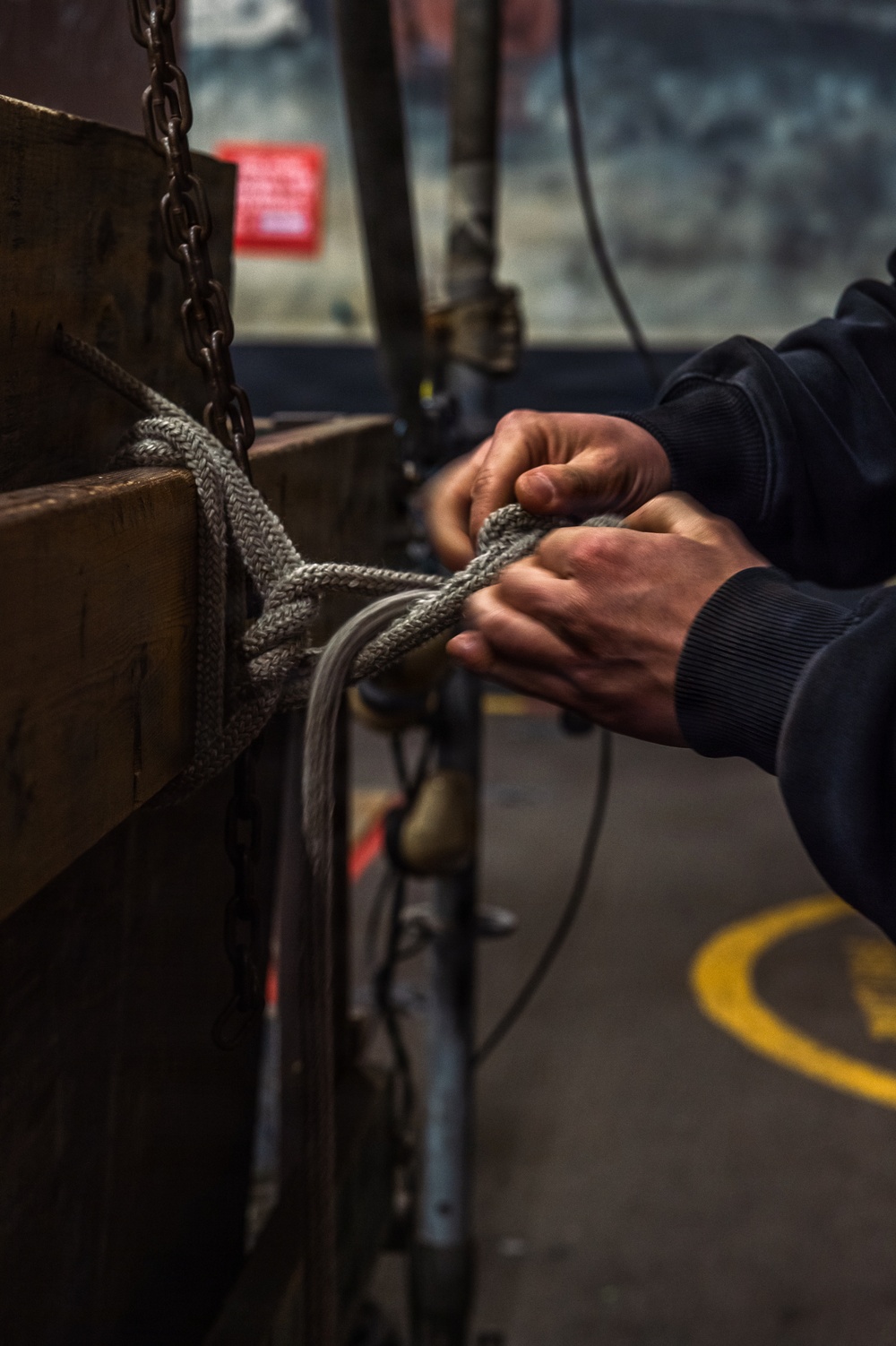 Ronald Reagan Sailors and PSNS Workers Prepare the Ship for the Fight