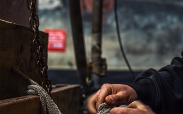 Ronald Reagan Sailors and PSNS Workers Prepare the Ship for the Fight