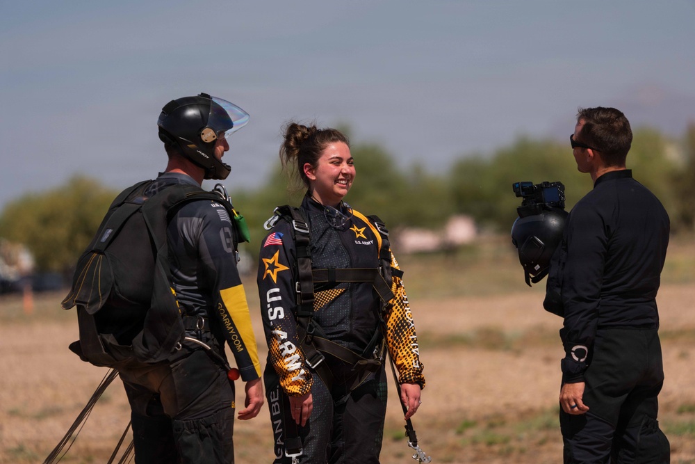 The U.S. Army Parachute Team brings Army experience to Arizona