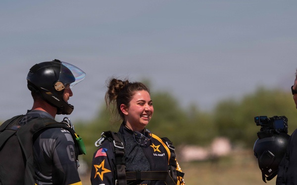 The U.S. Army Parachute Team brings Army experience to Arizona