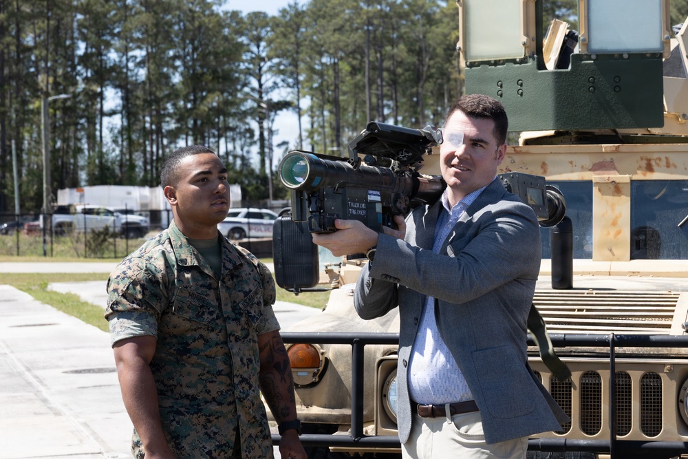 U.S. Senator Ted Budd staff delegation visits Cherry Point