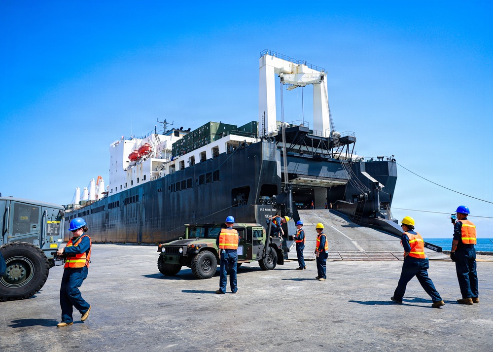 Blount Island Command Team Supports First-Ever MPF Offload in Mindanao