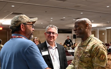 Civilian and uniformed Airmen attend annual SDFM Sequoyah Chapter Financial Management Professional Development Training Workshop at Tinker Air Force Base, Okla., April 7, 2026.
