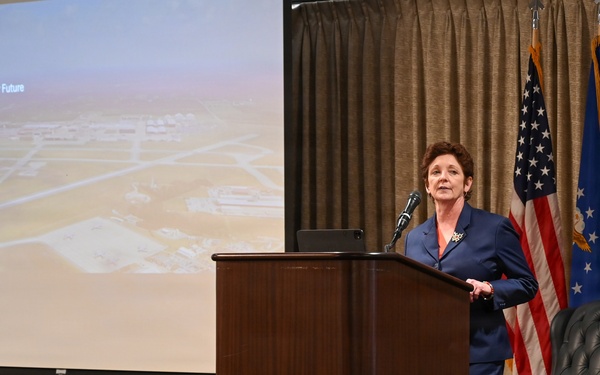 Blakesly speaks to SDFM Sequoyah Chapter