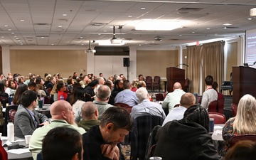 Blakesly speaks to SDFM Sequoyah Chapter