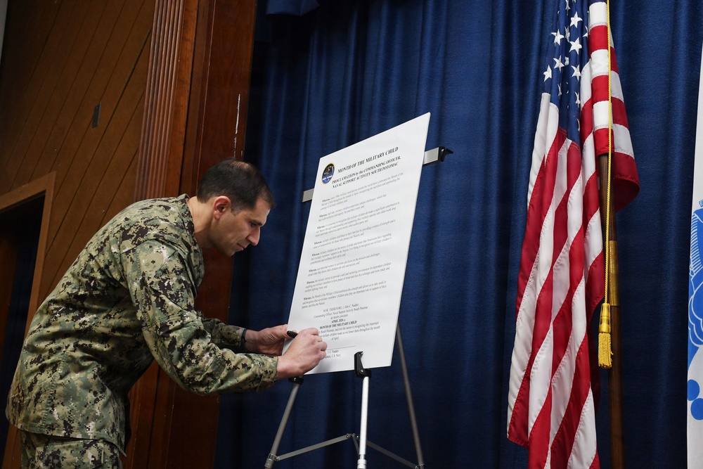 NSASP Celebrates Month of the Military Child