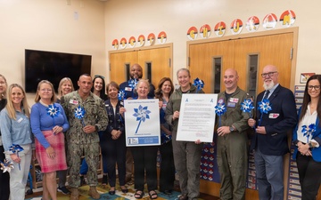 NAS Pensacola Commanding Officer Signs Month of the Military Child, National Child Abuse Prevention Month Proclamations