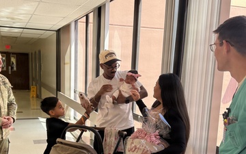 Tripler Army Medical Center marks special occasion for 8th Theater Sustainment Command with milestone baby