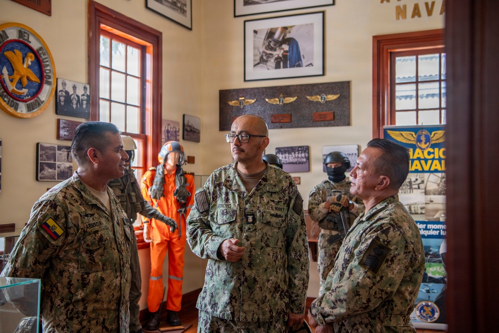Nimitz Conducts Senior Enlisted Exchange with Ecuador