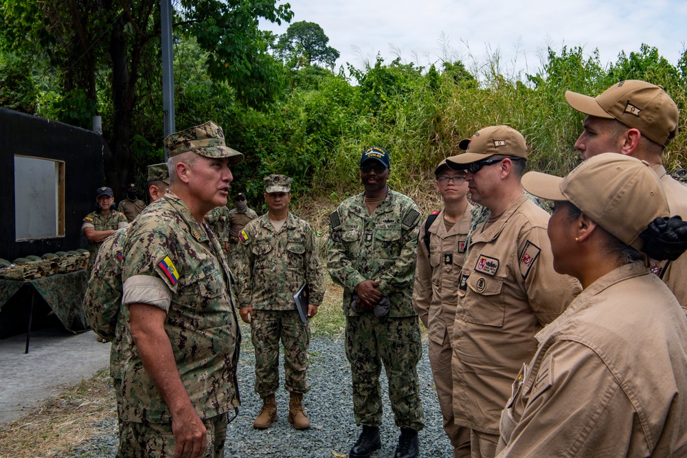 Nimitz Conducts Senior Enlisted Exchange with Ecuador