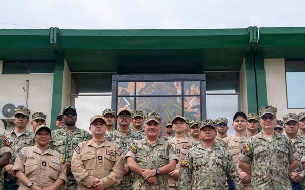 Nimitz Conducts Senior Enlisted Exchange with Ecuador