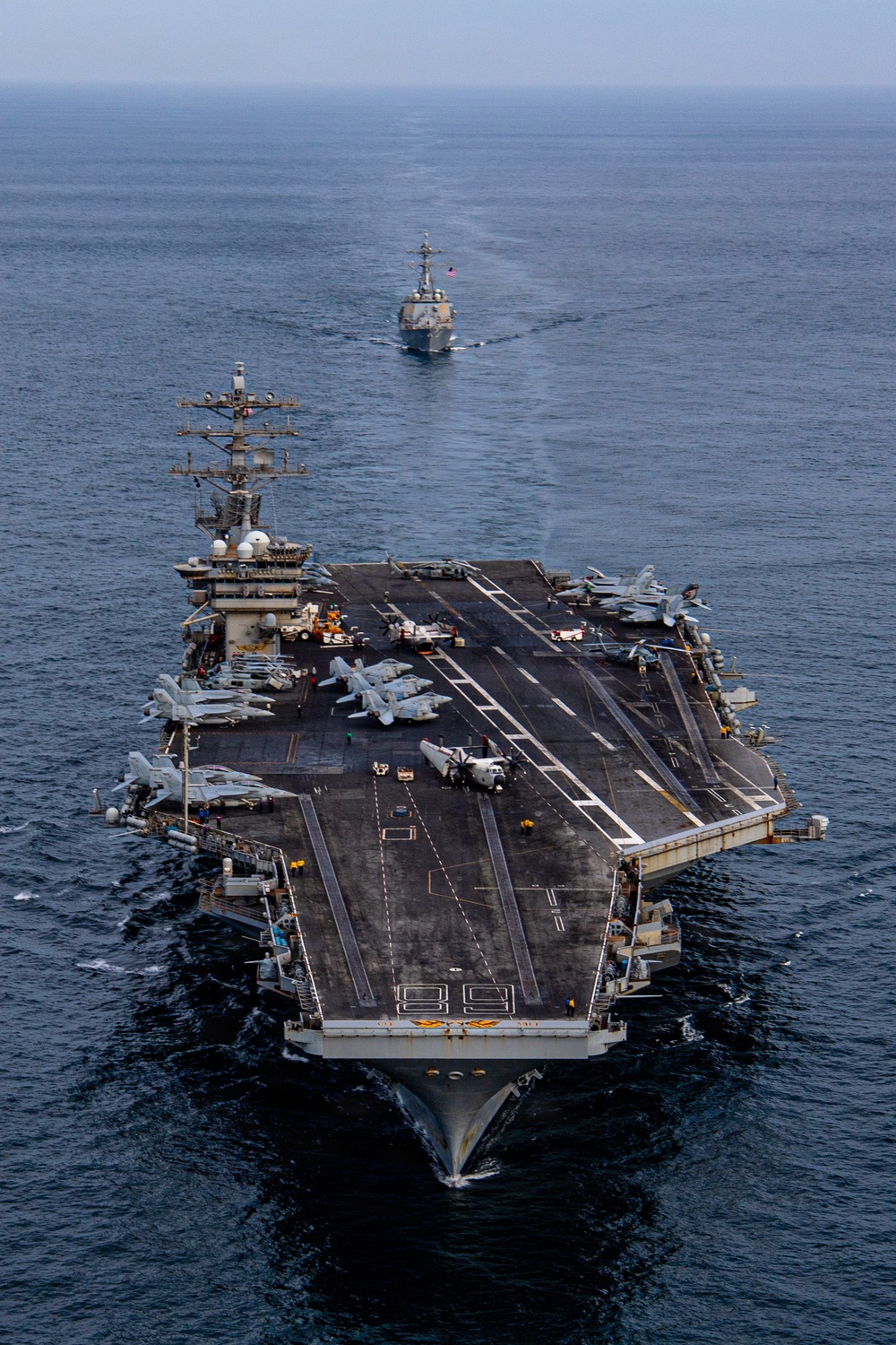 Nimitz Carrier Strike Group and Ecuadorian Navy Conduct a Bilateral Maritime Engagement