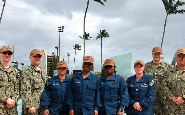 Reserve Sailors Enhance USS Wayne E. Meyer’s INSURV Preparedness