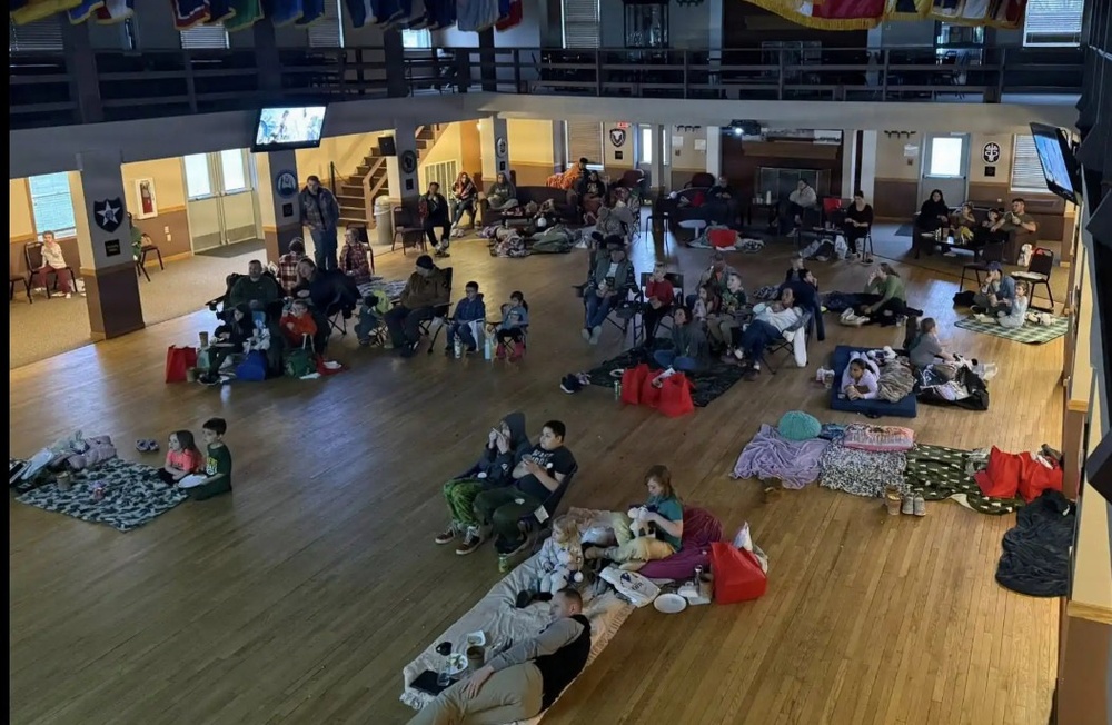 Fort McCoy family members gather for 2026 MOMC Family Movie Night event
