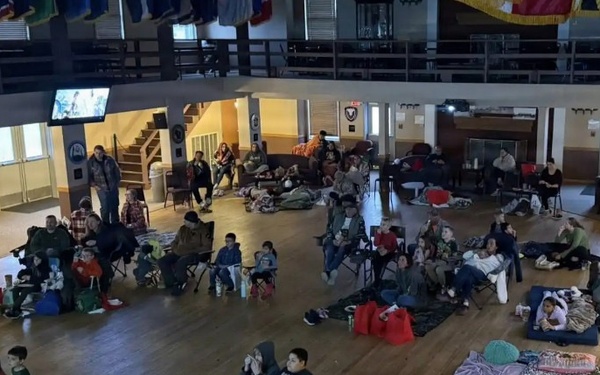 Fort McCoy family members gather for 2026 MOMC Family Movie Night event