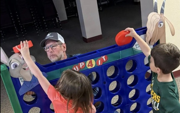 Fort McCoy family members gather for 2026 MOMC Family Movie Night event