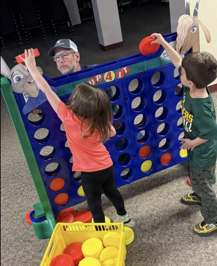 Fort McCoy family members gather for 2026 MOMC Family Movie Night event